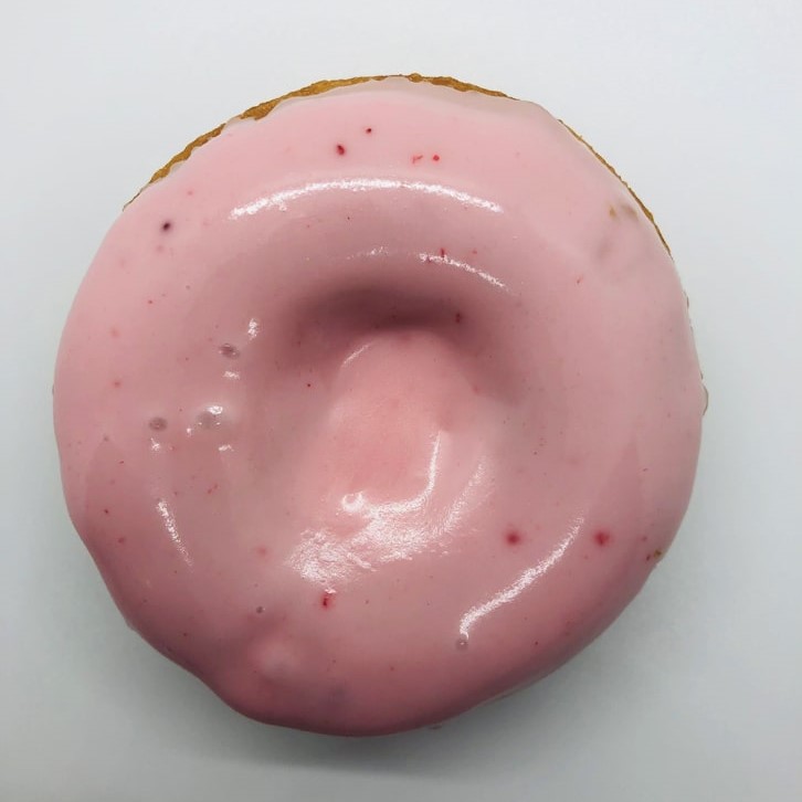 Strawberry Iced Donut